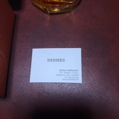 HERMES エルメス　空ボトル
の画像