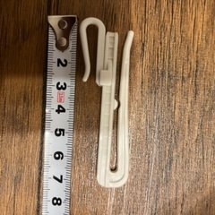 美品　カーテンフック　42個