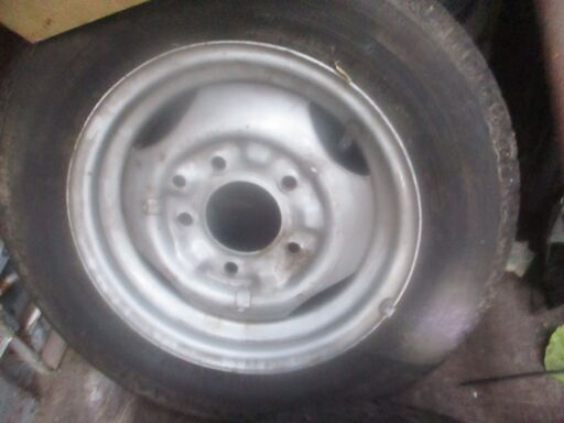 ホンダS800用純正スチールホイル2本