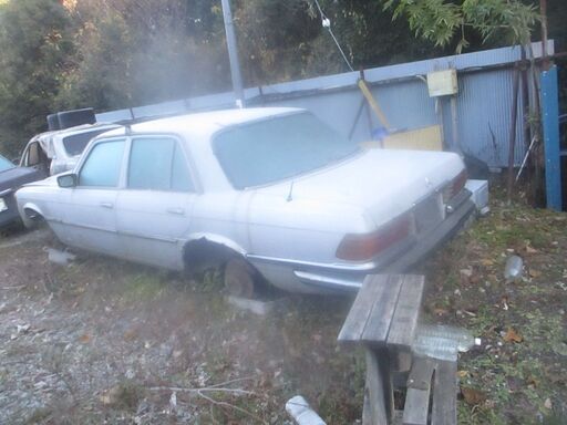 Mベンツ116-280SEリサイクル部品取り車ーエンジンA/T搭載