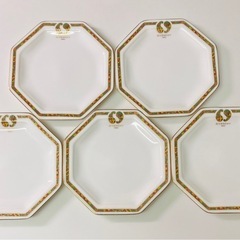 GIVANCHY ジバンシー 食器セット　5客 ティーカップ&ソーサー デザート皿 の画像