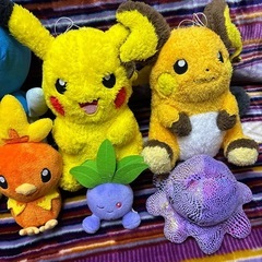ポケモンぬいぐるみ　大小の画像