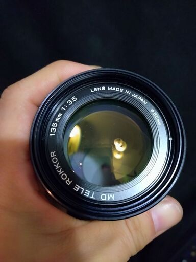 優良品　minolta MDテレロッコール 135mm 1:3.5