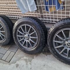 ホンダフィット用アルミホイール。スタッドレスおまけ。