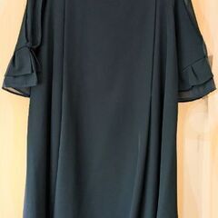 マタニティワンピース　Lサイズ黒