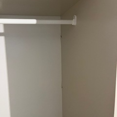 【IKEA】ワードローブ ライトベージュ 組み立て済の画像