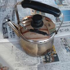 ステンレス広口ケトル(やかん)