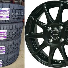 4本セット【新品】スタッドレス 2024年製 155/65R14...