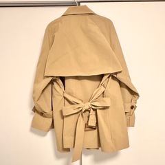 ミドル丈トレンチコート　visの画像