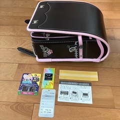 フィットちゃん　女の子　あい愛ティアラランドセル　茶色ピンク　安...