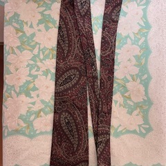 ⑥ アンドレゲキエール ANDRE GHEKERE ペイズリー柄ネクタイの画像