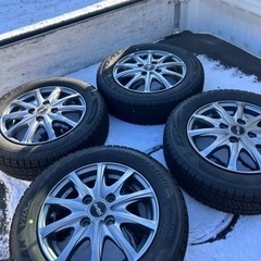 冬タイヤ　スタッドレス　ブリヂストン VRX2 155/65/R...