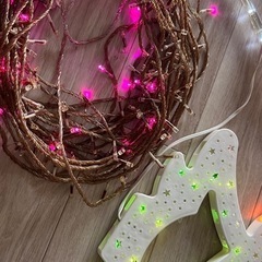 イルミネーション 大量 クリスマス LED  照明  サンタクロースの画像