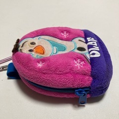 アナ雪 FROZEN オラフ モコモコ  ポーチ  の画像