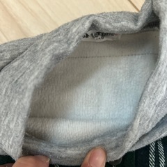 チェックワンピースの画像