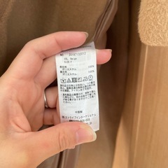 (新品未使用)フリーサイズコートの画像