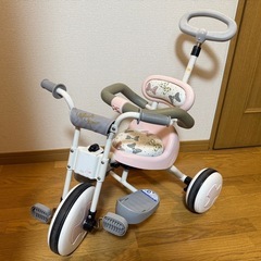 ディズニー トライクピュア 三輪車 ミニー