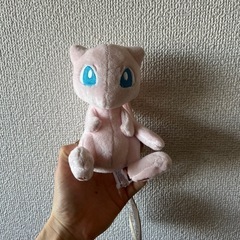 ミュウ　タグ付き　ぬいぐるみ