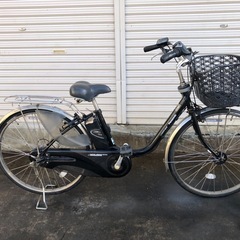 569  パナソニック新機種電動アシスト自転車viviDX26インチブラックボディー