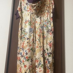 着物リメイク　
フード付きワンピース　の画像
