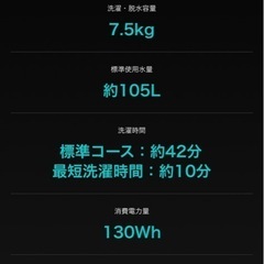 ハイセンス 全自動洗濯機の画像