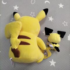 ピカチュウ　ピチューぬいぐるみセットの画像
