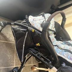 ピジョン　ベビーカー　AB型の画像