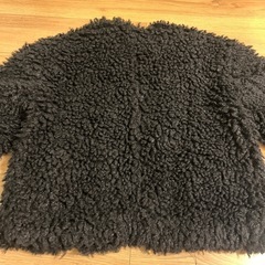 MOUSSY マウジー　ファーコート　ブラック　黒　おしゃれ　フリーサイズの画像