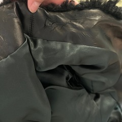 MOUSSY マウジー　ファーコート　ブラック　黒　おしゃれ　フリーサイズの画像