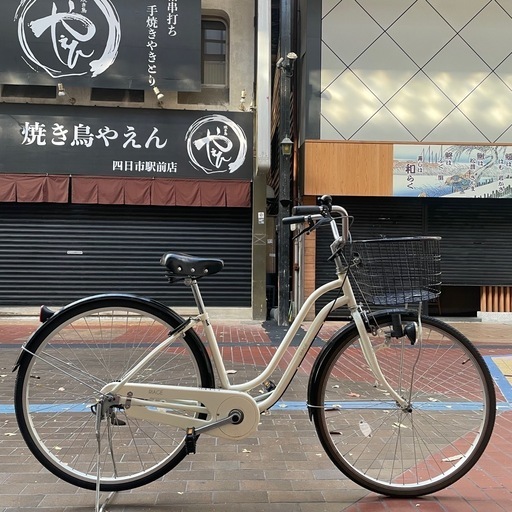 【美品】 27インチ ママチャリ 後輪タイヤ新品