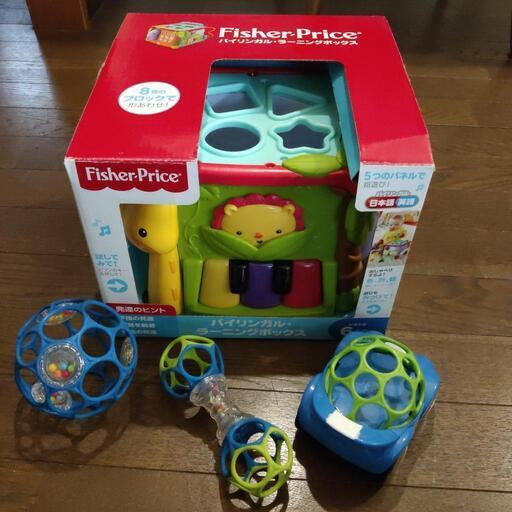 【美品】Oball\u0026fisher price バイリンガルラーニングボックス