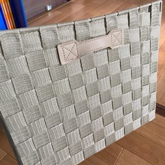 ジャンク品　ニトリ　洗濯かごの画像