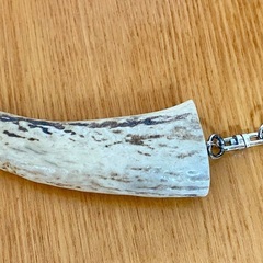 鹿の角キーホルダーの画像
