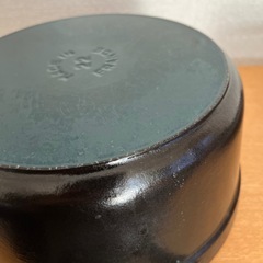 STAUB 鍋 22cm ピコココット ラウンド黒の画像