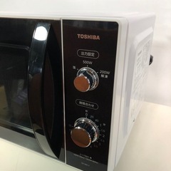 天)305.東芝　電子レンジ　ER-SM17(W)の画像