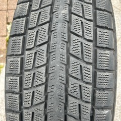 スタッドレスタイヤ　ホイール付　4本　ダンロップ　デジタイヤ　225/65/17 5H114.3 　の画像