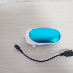 充電式カイロ　ポータブルハンドウォーマー 5200mAh USB...