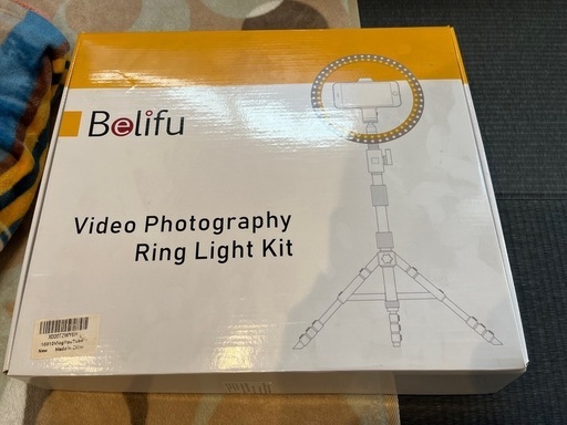 激安処分価格！LEDリングライト三脚セット！