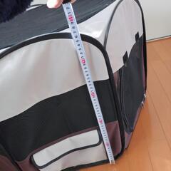 折畳み収納ペットサークルの画像