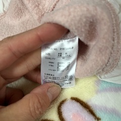 ピンクポシェットトレーナー90の画像