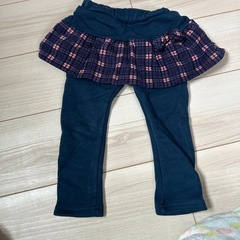 ピンク裏起毛スカッツ90