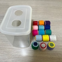 マジックテープ　ポットン落とし