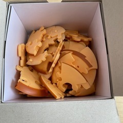 ハンバーガー型　ジグソーパズルの画像