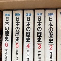 図説　日本の歴史　1〜7巻/全18巻　集英社の画像