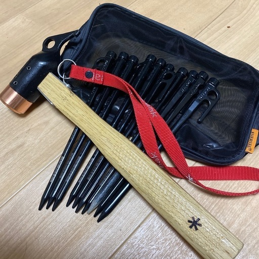 スノーピーク ソリッドステーク10本 ペグハンマー