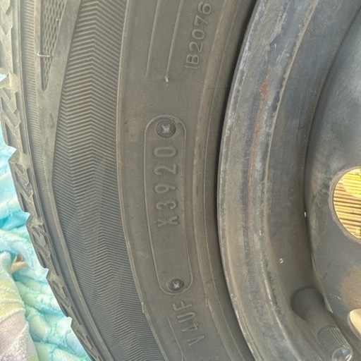 DUNLOP スタッドレスタイヤ 4本セット　155/65R13