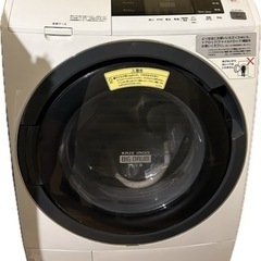 HITACHI ビッグドラム式洗濯機 BD-S3800L 10kg/6kg