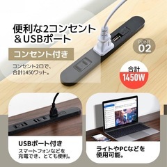 ブラック ロフトベッド デスク付き シングルサイズの画像