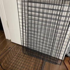 ブラック ロフトベッド デスク付き シングルサイズの画像