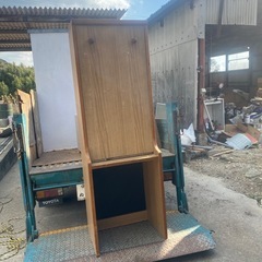 収納付き机の画像